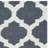 Rodgers Hand Woven Flat Weave Wool/Cotton Geometric Rug in Ivory/Blue-244477698