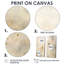 Dandelion Mute Tone - Art floral sur toile pissenlit floral-1411361430-1411361417-1411361423