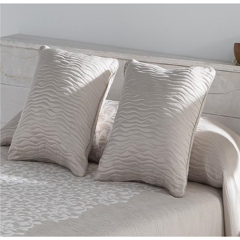 Amal Rectangular Cushion, Beige