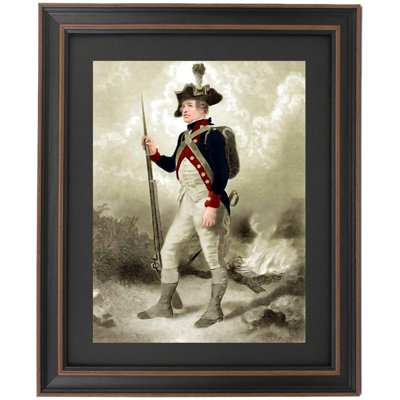 American Continental Soldier By Alonzo Chappel