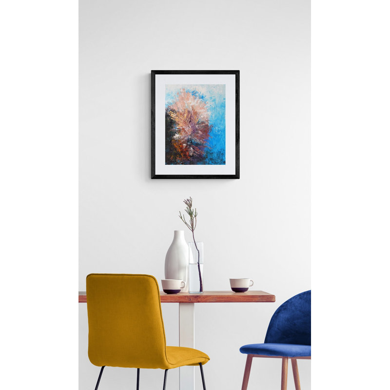Fleur de corail par Lisa Daniels, H 21,25 po x l 17,25 po x P 0,875 po