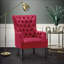 Dority Upholstered Wingback Chair-1143423107
