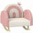 Kids Rocking Chair, Princess Crown Toddler Chair, Children's Armchair Rocker With Rainbow Backrest For Bedroom, Playroom-792385895