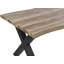 Norberg Extendable Metal Base Dining Table