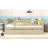 Wood Daybed With Trundle And Fence Guardrails-448797177-448797176