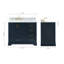 Ensemble de meuble-lavabo simple 43 po avec plateau Abita-93359346-138338411-138338414