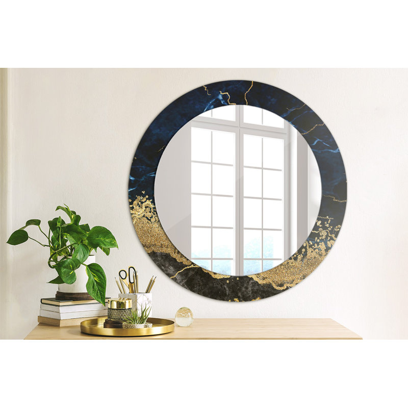Huldar Glass Flat Wall Mirror