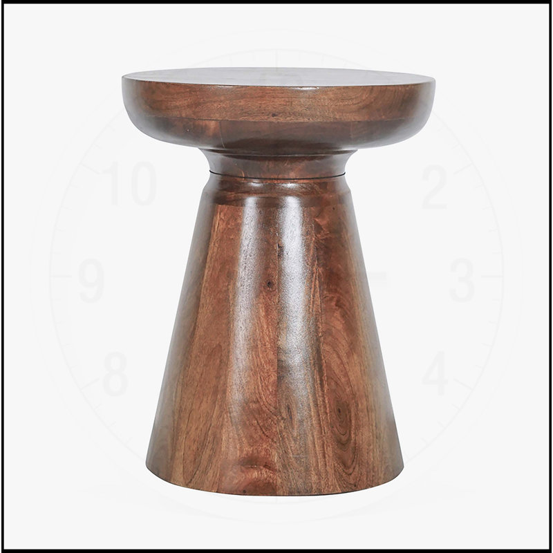 Table à piédestal polyvalente en bois pour de multiples utilisations et styles de décoration