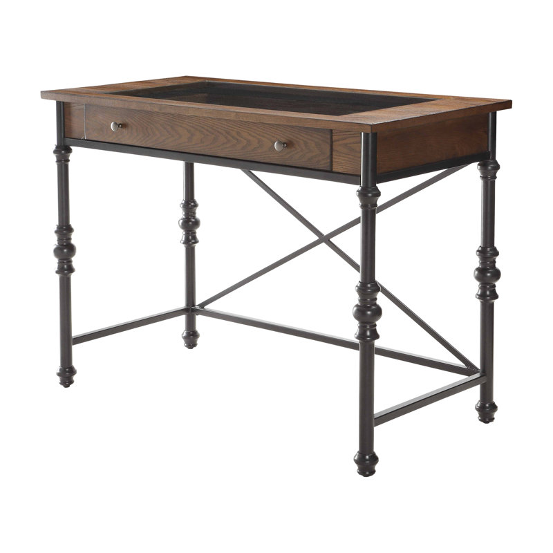 Table rectangulaire à hauteur de comptoir avec rangement Kalissa