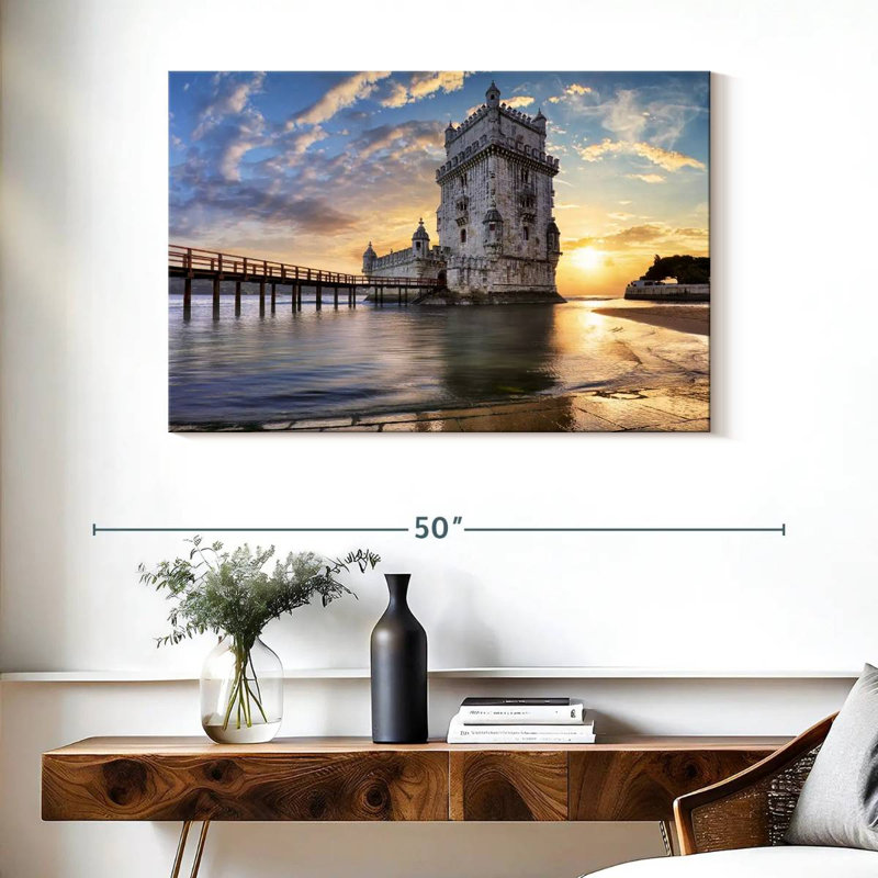 Ravi Historical Belem Tower, 26" H x 39" W