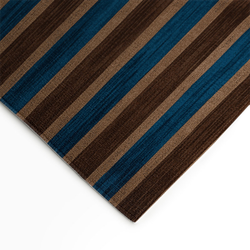 Tapis intérieur / extérieur brun HorizontalStripes