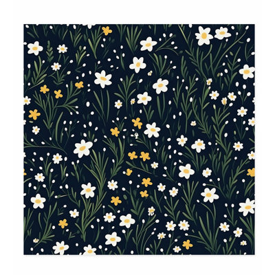 «Floral Botanical Garden Dream VI Cottage», reproduction d'art non encadrée