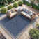 Blue/Gray Geometric Indoor/Outdoor Rug