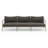 Nida 93'' Wide Teak Patio Sofa with Cushions-1889707182-1998169249