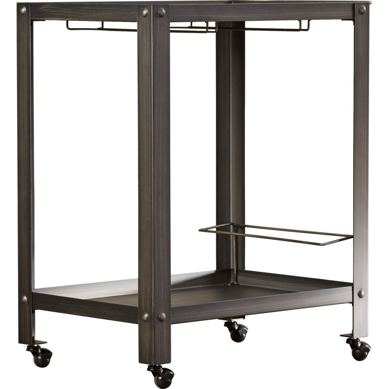 Edson Metal Bar Cart