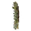 Couronne en PVC 22 po Winter Cedar, Pinecone, Eucalyptus et Brown Jingle Bell