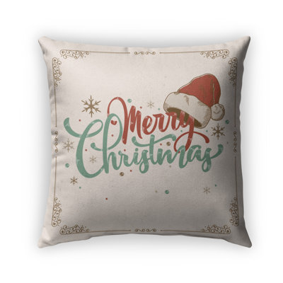 Wooden Indoor/Outdoor Throw Pillow