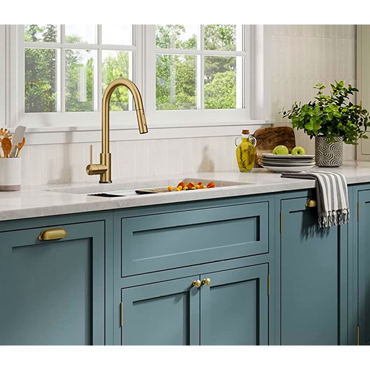 Balight Pull Down Touch Kitchen Faucet - Wayfair Canada