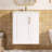 Bathroom Cabinet with sink and Side shelf