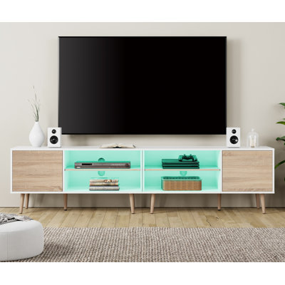 Annalie Unfinished TV Stand for TVs up to 88"
