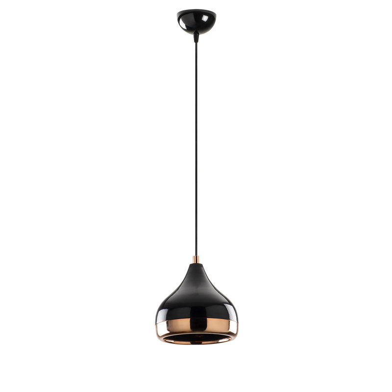 Jaydin 1 - Light Shaded Pendant, Black