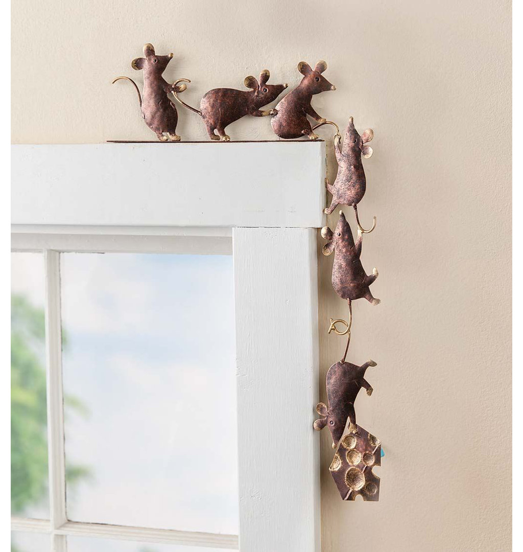 Metal Mice Door Crawler Wind & Weather