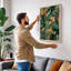 Foliage Pattern Tropical - Wrapped Canvas-1155429412-1155429432