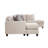 Upholstered U-Shaped Sectional Symmetrical