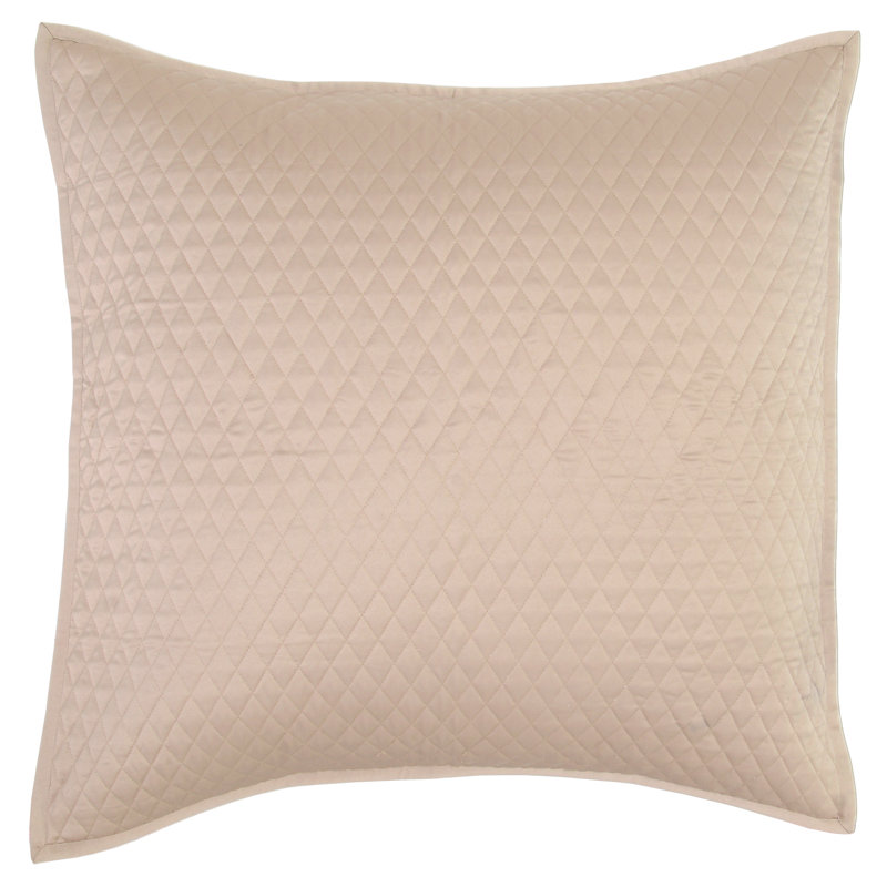 Winthrop Sateen Sham, Standard, Natural