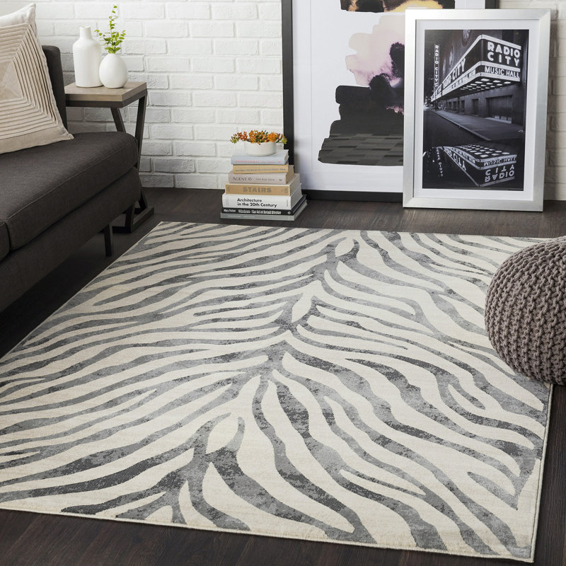 Prina Animal Print Area Rug, Rectangle 200 x 274cm