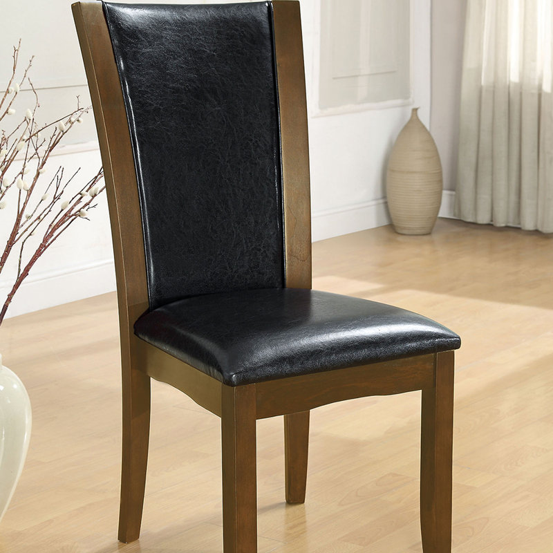 Ikram 19.25'' H Faux Leather Upholstered Side Chair