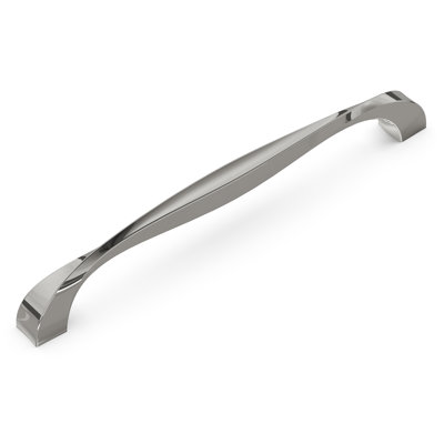 Twist Collection Handle Pull - 7-9/16" Center to Center Cabinet Pull Polished Nickel - Transitional Hardware for Drawers & Cabinets