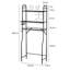 Rangement autoportant en métal pour salle de bain-363705982