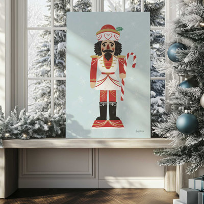 1 «Holiday Nutcracker III», reproduction sur toile roulée