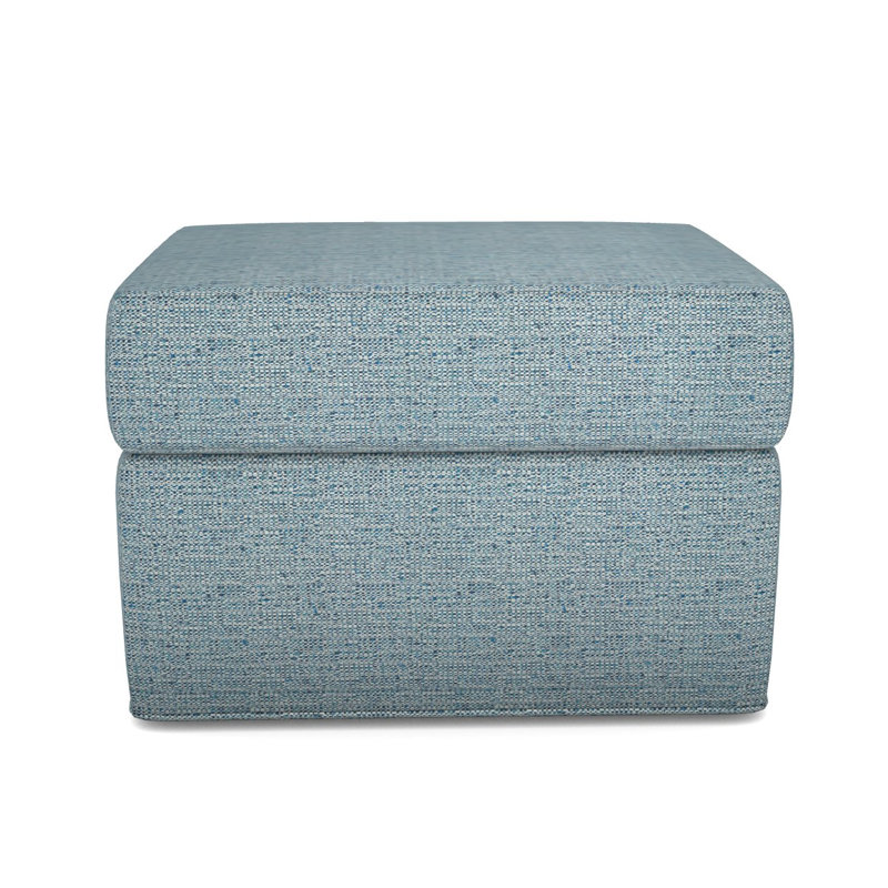 Newlin Ottoman, No, Tuck Cobalt