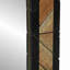 vidaXL Wall Mirror Rectangular Black and Brown Solid Acacia Wood Decor Home-269097076
