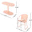 Élégant mobilier de jardin bistro en fer forgé - Chaises d'extérieur pour terrasse