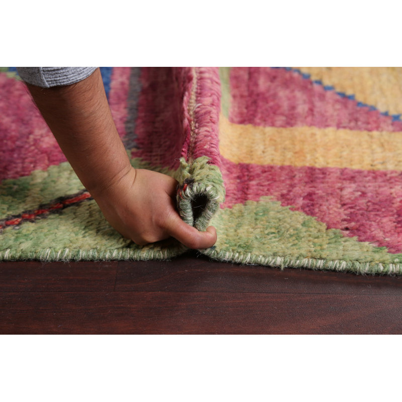 One-of-a-Kind 8'11'' x 12'9'' New Age Rectangle Wool Area Rug in Purple