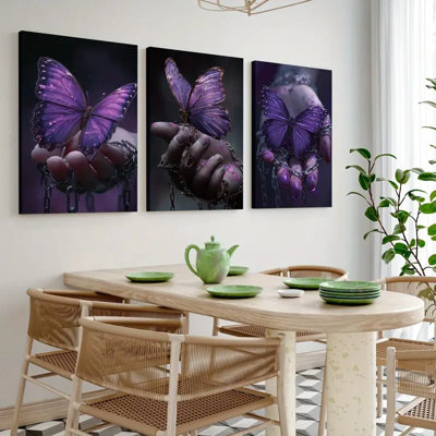 3 Piece Wrapped Canvas Print