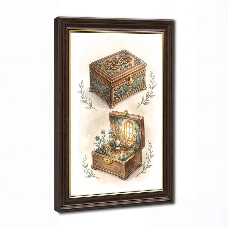 Art mural en toile Steampunk, H 24 po x l 16 po