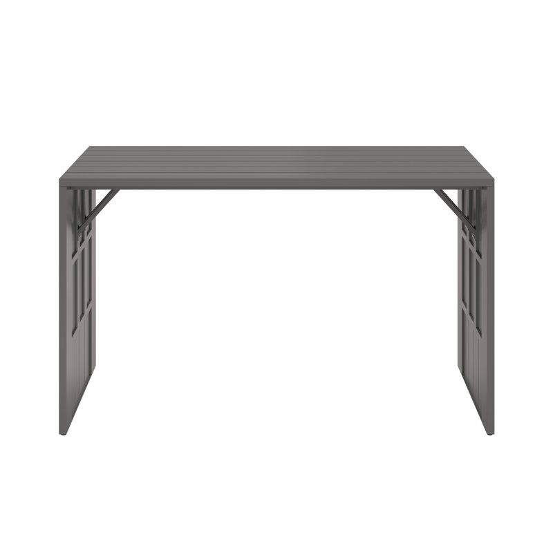 VERIN Outdoor Bar Table, Warm Gray