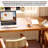 L-Shaped Solid Wood Solid Wood Writing Desk-1499380165