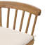 Kershaw Stool with Solid Wood Frame