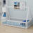Tent-Shaped Teepee Bed With Safety Rails-156248336