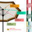 Parasol de remplacement pour terrasse 10 pi-1667064546
