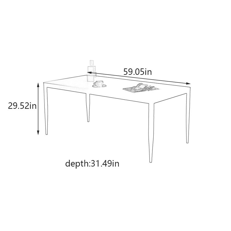 Tashanique, 29.52"H x 59.05"L x 31.49"W
