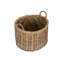 Lugowe Rattan Log Carrier Basket with Lining-586643142