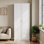 Armoire de rangement de 71 po de hauteur, garde-robe grande capacité, unité de rangement en bois
