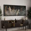 «Moody Dark Plants Artwork», photos murales botaniques rustiques, impression numérique sur toile giclée sur toile-111653197-111653196