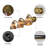 Edna 3 - Light Vanity Light